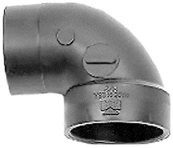 1-1/2 Abs 90 Sanitary Street Elbow 1