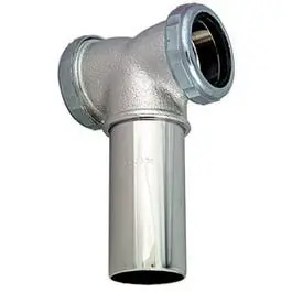 1-1/2-Inch O.D. Tube Slip Joint Kitchen Drain Center Outlet Tee/Tailpiece 1