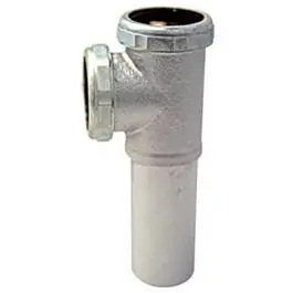 1-1/2-Inch O.D. Tube Slip Joint Kitchen Drain End Outlet Tee/Tailpiece 1