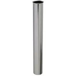 1-1/2-Inch O.D. Tube X 12-Inch Chrome Flanged Kitchen Drain Tailpiece 1
