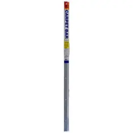 1-1/2 X 36-Inch Hammered Silver Carpet Bar 1