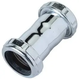 1-1/4-Inch Chrome Drain Coupling 1