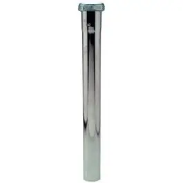 1-1/4-Inch O.D. Tube Slip Joint X 12-Inch Chrome Lavatory Drain Extension Tube 1