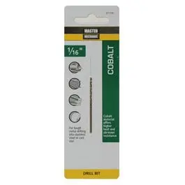 1/16 X 1-7/8-In. Cobalt High-Speed Drill Bit 1