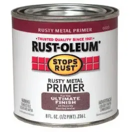 1/2-Pint Flat Rusty Metal Primer 1