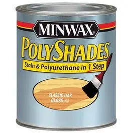 1/2-Pt. Gloss Classic Oak Polyshades Wood Finish 1