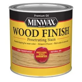 1/2-Pt. Natural Wood Finish 1