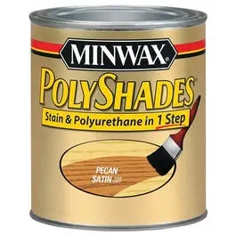 1/2-Pt. Satin Pecan Polyshades Wood Stain 1
