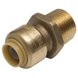 1/2 X 3/4-In. Mip Reducing Pipe Connector, Lead-Free 1