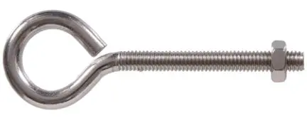 1/4-20X3 Stainless Steeleye Bolt 1