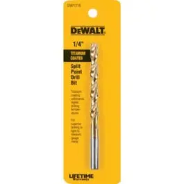 1/4-In. Titanium-Coated Drill Bit 1
