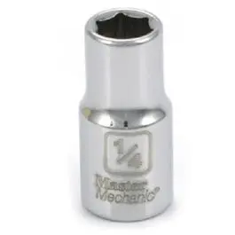 1/4-Inch Drive 1/4-Inch 6-Point Socket 1