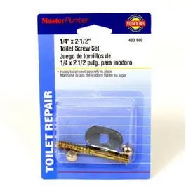 1/4 X 2-1/2-Inch Steel Toilet Screw 1