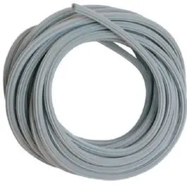 1/64-Inch X 25-Ft. Gray Vinyl Screen Spline. 1