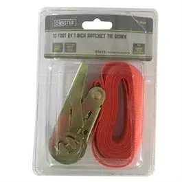 1-Inch X 13-Ft. Loop-Style Tie-Down With Ratchet 1