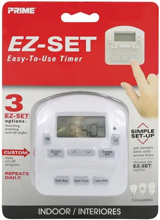 1 Outlet Indoor Ez-Set Timer 1