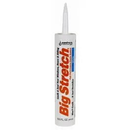 10.5-Oz. White Acrylic Rubber Sealant 1