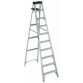 10-Ft. Step Ladder, Aluminum, Type 1A, 300-Lb. Duty Rating 1