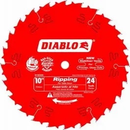 10-In. 24-Tpi Diablo Rip Blade 1