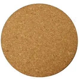 10-In. Cork Saucer Mat 1