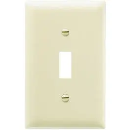 10-Pack Ivory 1-Toggle Nylon Wall Plates 1