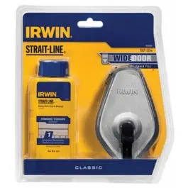 100-Ft. Aluminum Chalk Line Reel + Blue Chalk, 4-Oz. 1