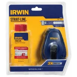100-Ft. Speed Line Chalk Reel + Red Chalk, 4-Oz. 1