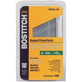1,000-Pack 2-1/2 Inch 15-Gauge Finish Nails 1