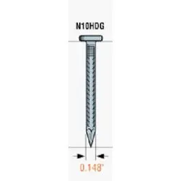 10D, 1-1/2-Inch Nails, 1 Lb. 1