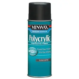 11.5-Oz. Polycrylic Aerosol Satin Water-Based Finish 1