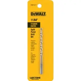 11/64-In. Titanium-Coated Drill Bit 1