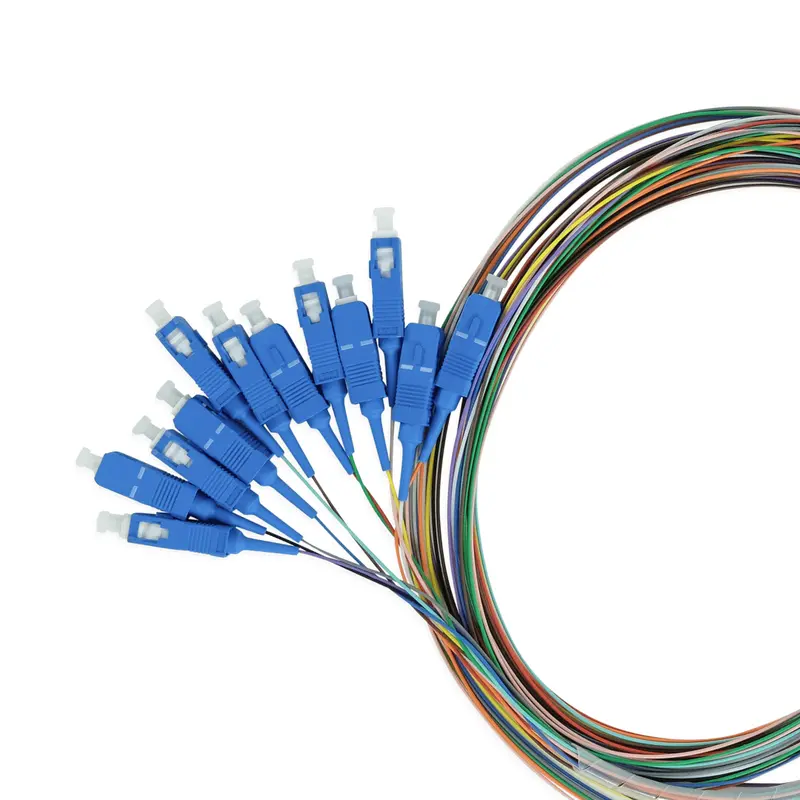 12 Fiber Sc Upc Pigtail | Os2 Singlemode Lszh 1