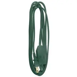 12-Ft. 16/2 Spt-2 Green Vinyl Cube Tap Extension Cord 1