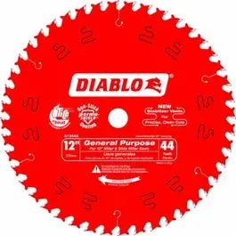 12-In. 44-Tpi Diablo Finishing Blade 1