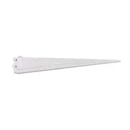 12-In. White Shelf Track Bracket 1