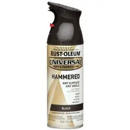 12-Oz. Hammered Black Spray Paint 1