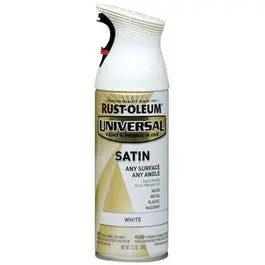 12-Oz. Satin White Spray Paint 1