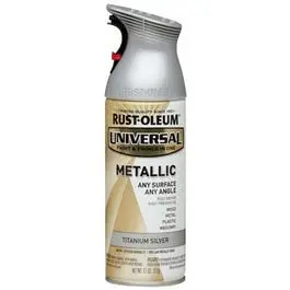 12-Oz. Titanium Silver Spray Paint 1