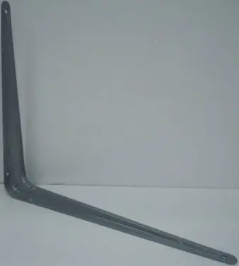 12 X14  White Bracket Shelf 1