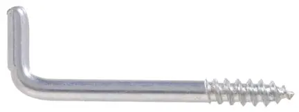 .135X1-13/16 Zinc Platedsquare Bend H 1