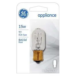 15-Watt Clear Appliance Bulb 1