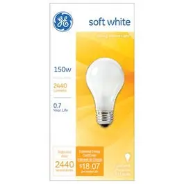 150-Watt Soft White Light Bulb 1