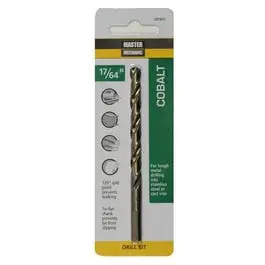 17/64 X 4-1/8-In. Cobalt High-Speed Drill Bit 1