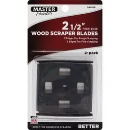 2-1/2-In. 4-Edge Scraper Blades, 2-Pk. 1