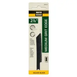 2-7/8-Inch Medium Grit Edge Jigsaw Blade 1