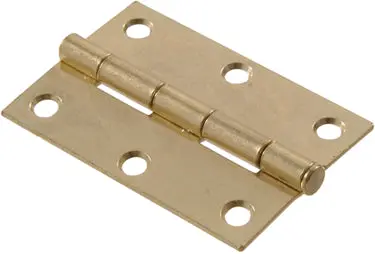 2  Brass Plated Narrow Hinge 1