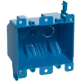 2 Gang Old Work Switch & Outlet Box 1