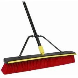 2-In-1 Pushbroom & Squeegee With Brace 1