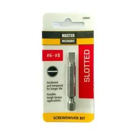 2-In. #6-8 Slotted Screwdriver Bit 1