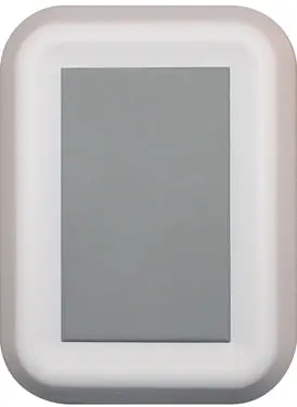 2-Note White And Grey Wireless Chime 1